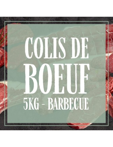 Colis de boeuf 5kg barbecue